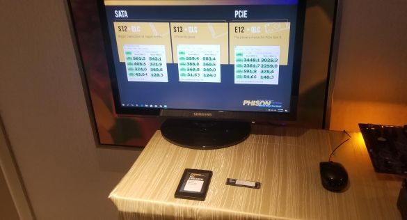 Phison продемонстрировали 8 ТБ и 16 ТБ SATA SSD с Enmotus