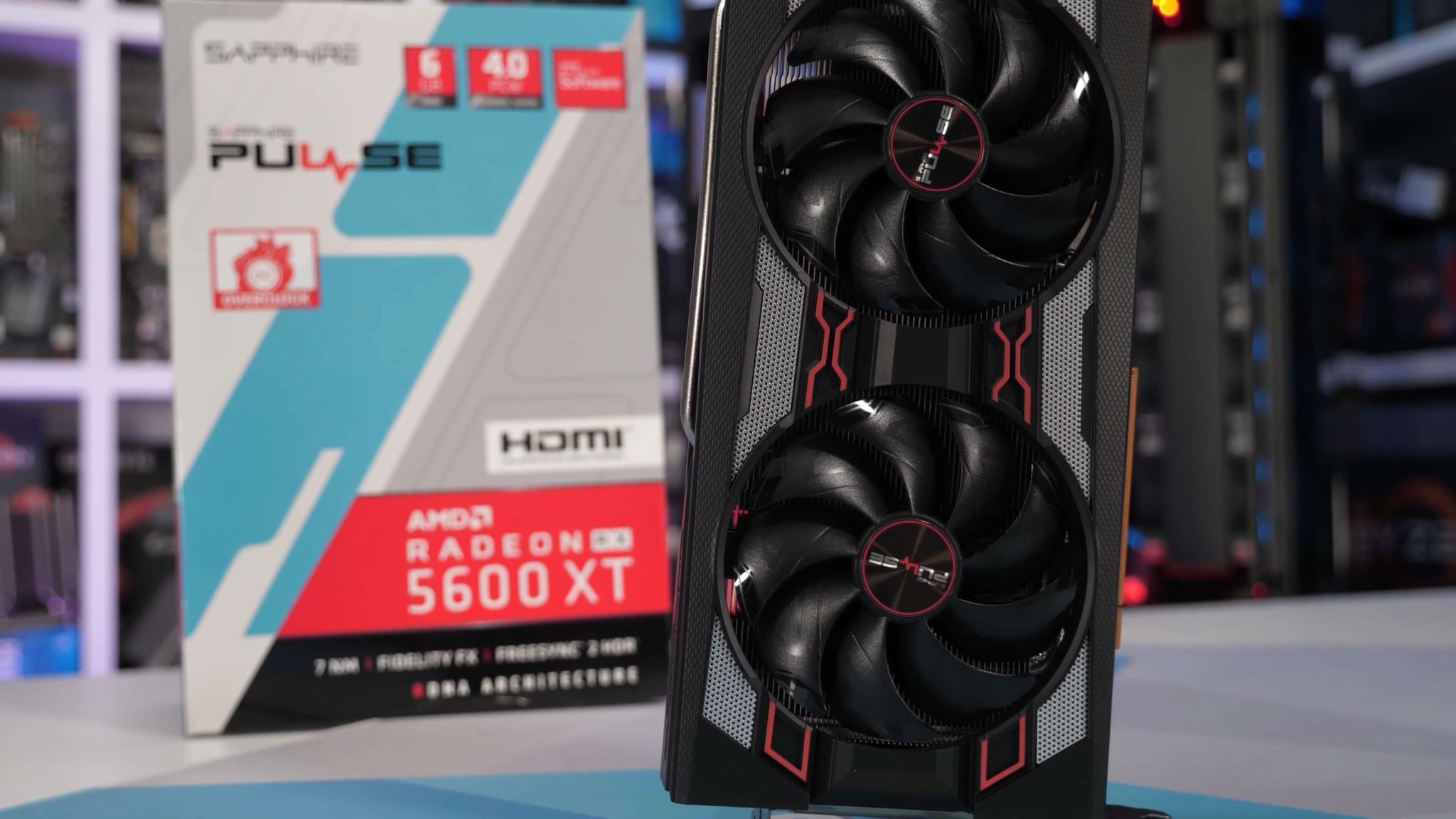 Сравнение видеокарт RTX 2060 и Radeon RX 5600 XT.