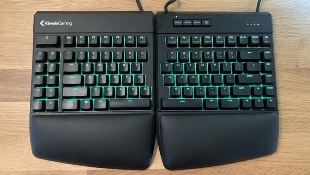 Kinesis Freestyle Edge RGB Split Mechanical Gaming Keyboard