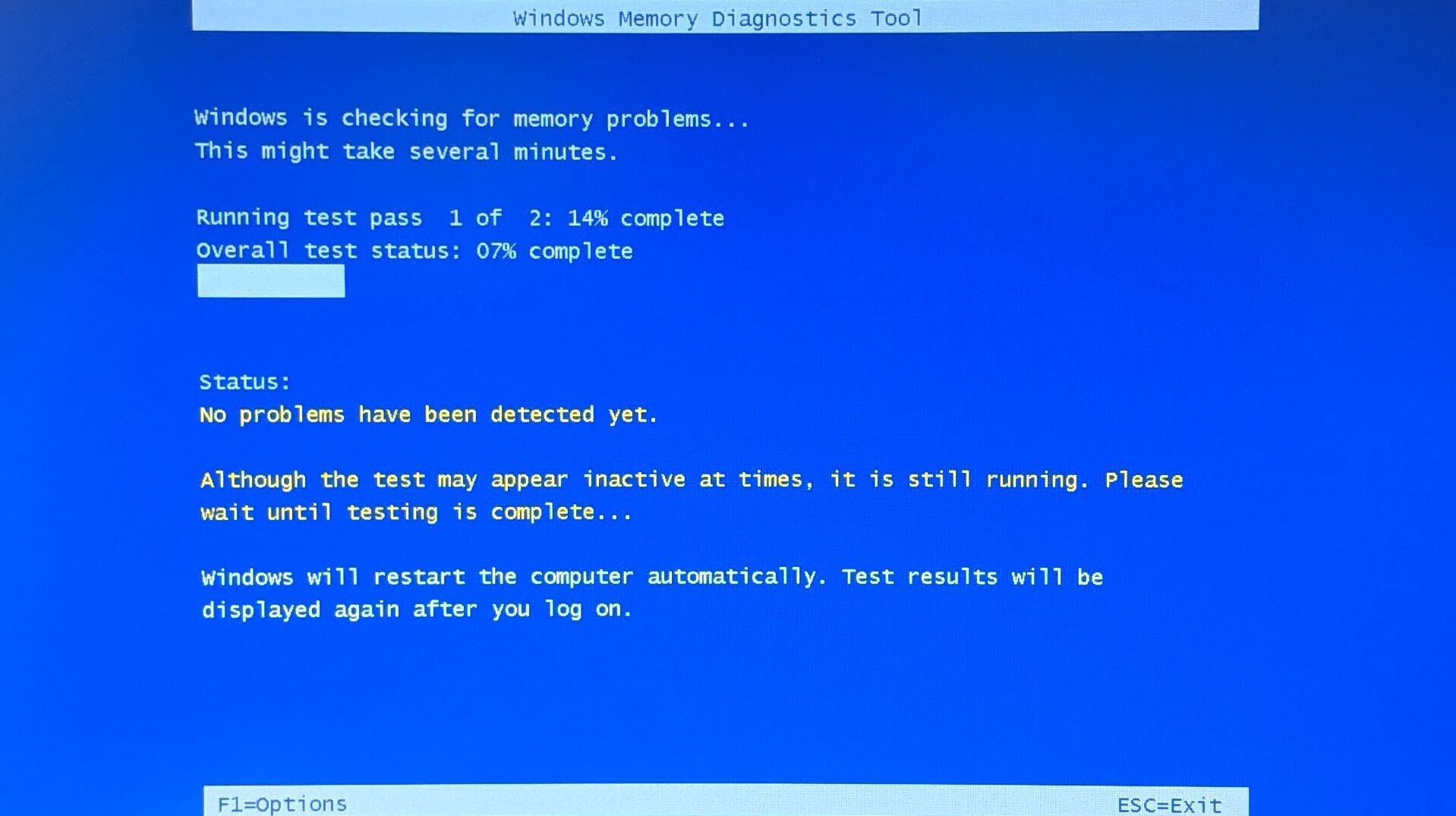Средство диагностики памяти Windows. Экран средства диагностики памяти Windows. Часто зависает компьютер что делать. Перезагрузка компьютера если компьютер завис ваши действия 2 ответа.