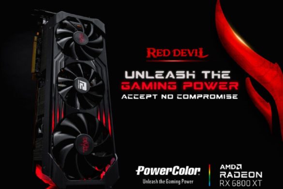 PowerColor представила видеокарты Radeon RX 6800 XT Red Devil с тремя вентиляторами