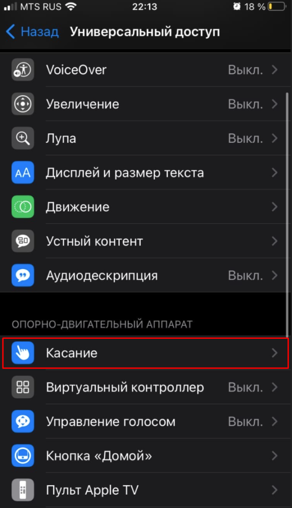 Какой тип памяти iphone