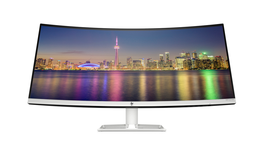 HP 34f 34-Inch Curved Display