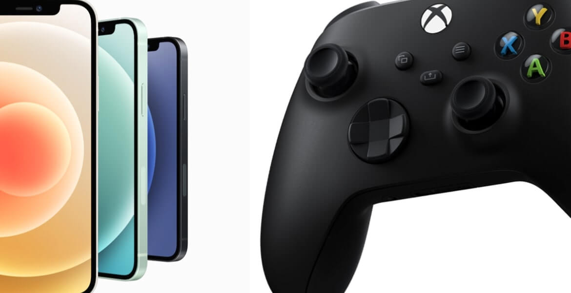 xbox series x controller with iphone