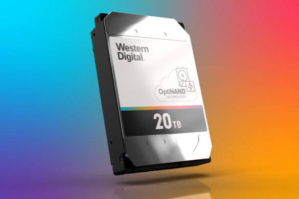 Western Digital представила жёсткий диск на 20 ТБ с технологией OptiNAND