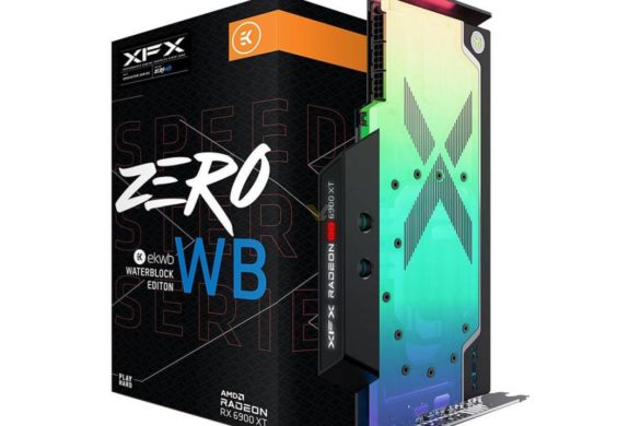 XFX представила видеокарту Radeon RX 6900 XT ZERO WB с жидкостным охлаждением