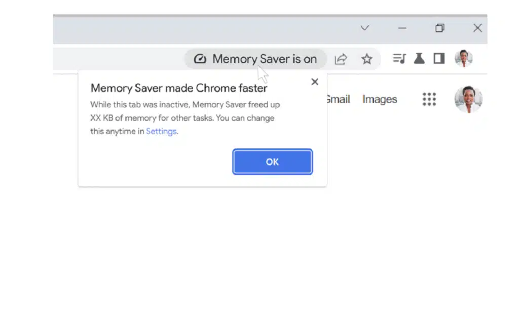 Chrome режим экономии памяти