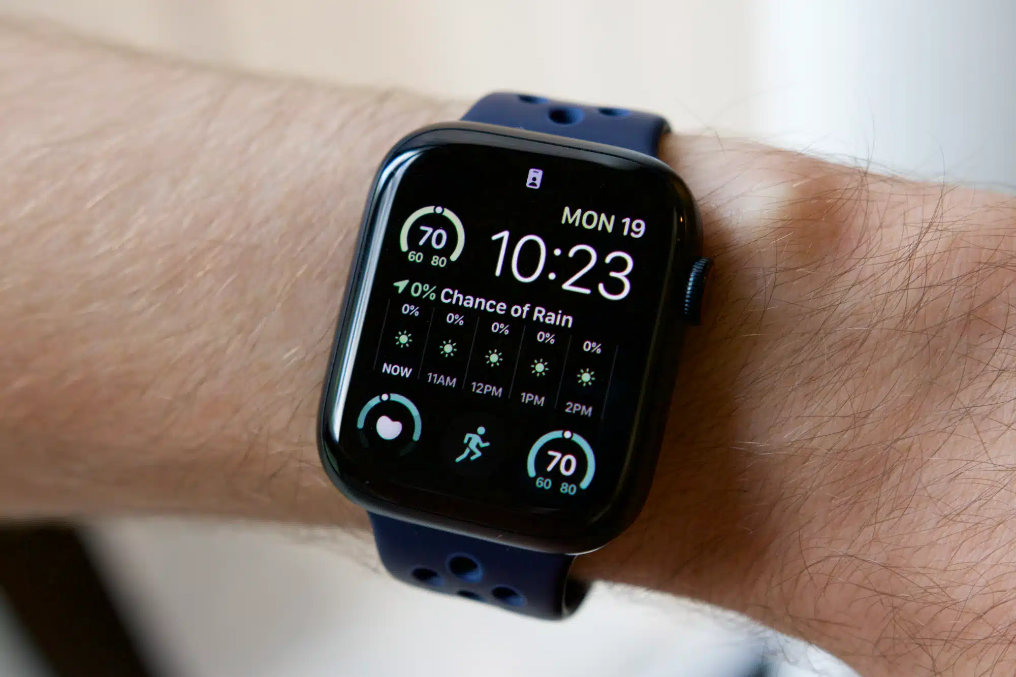 Apple Watch 8 интерфейс