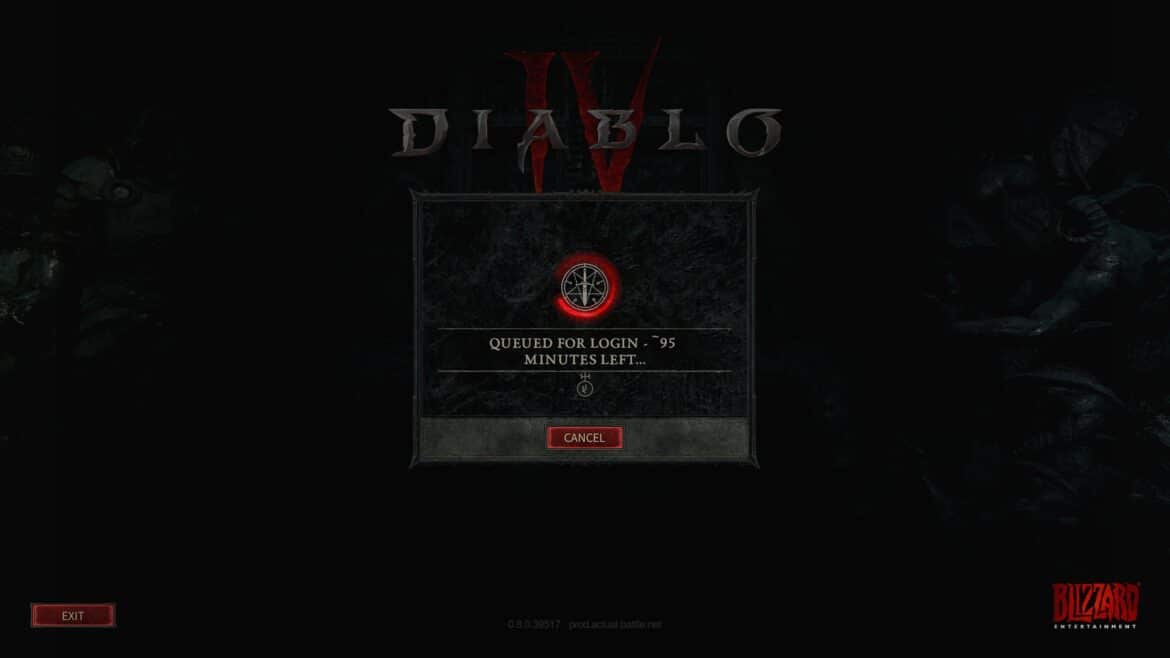 Diablo IV очереди