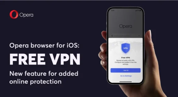 Opera добавила бесплатный VPN для всех iOS пользователей
