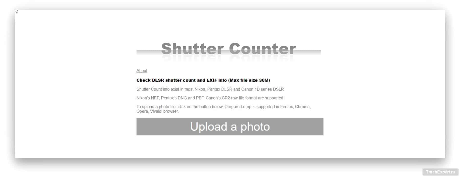 shuttercounter