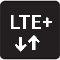 Используйте сеть передачи данных LTE plus