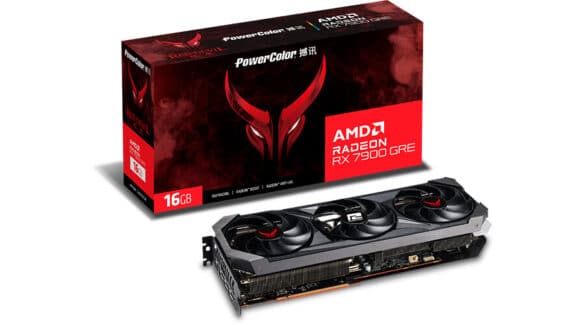 В продажу поступила видеокарта Red Devil Radeon RX 7900 GRE на 16 ГБ 