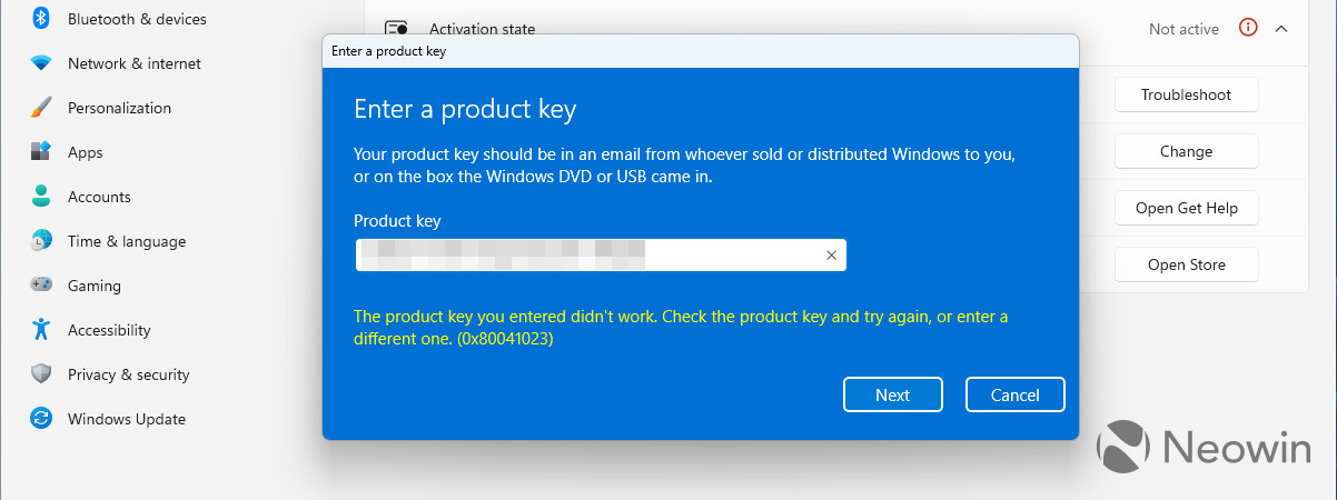Windows 11 активация