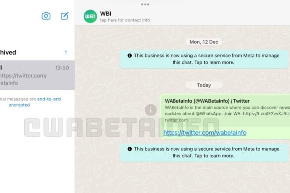 Представлена бета-версия WhatsApp для планшетов iPad