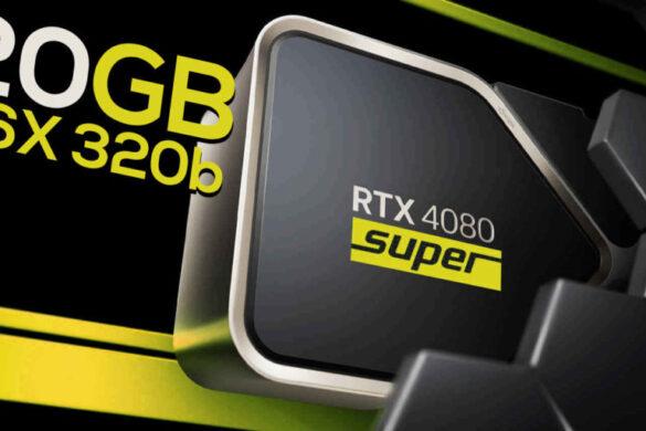 Видеокарта GeForce RTX 4080 SUPER должна получить 20 ГБ памяти