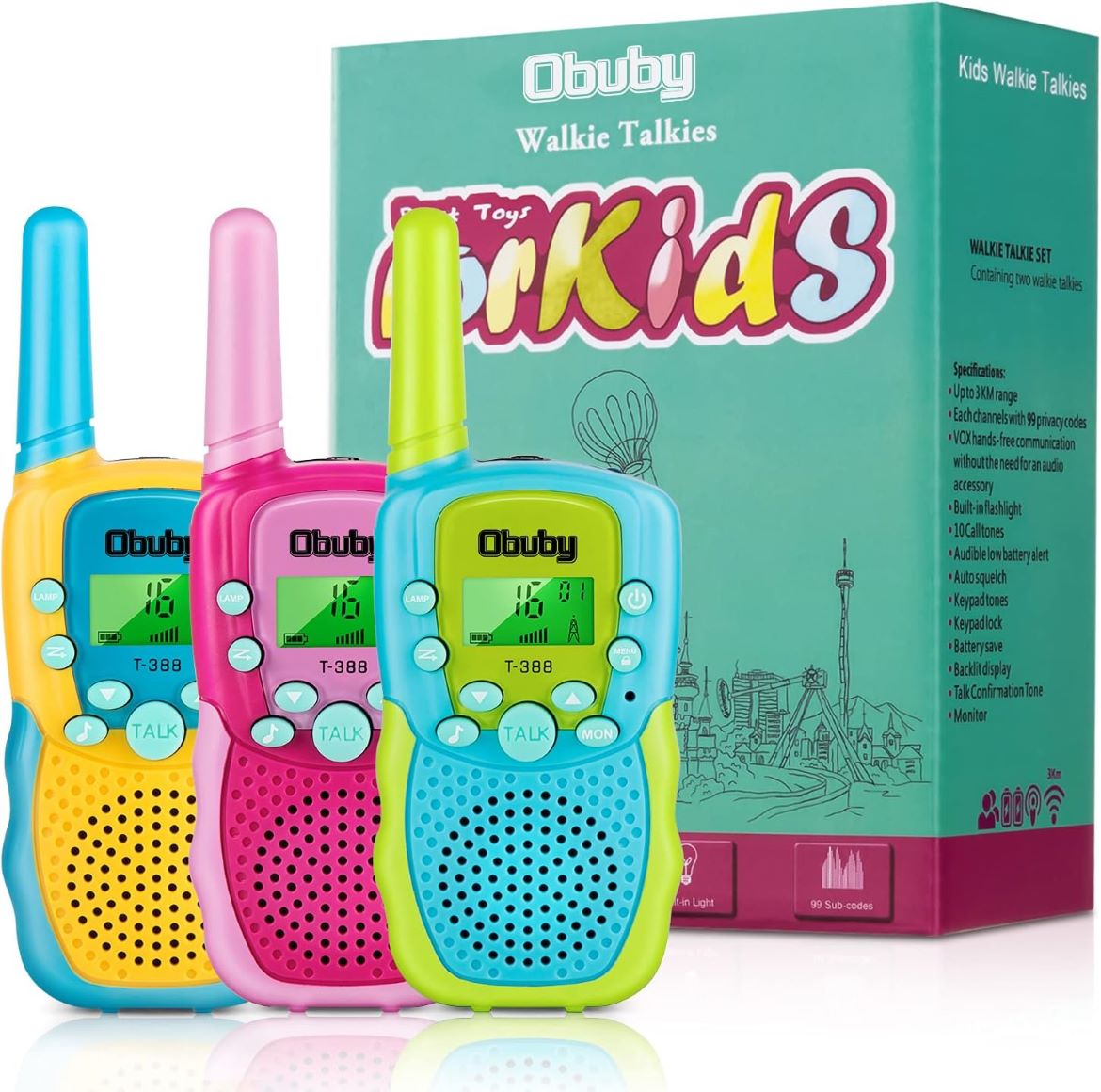 Obuby Toys Walkie Talkies