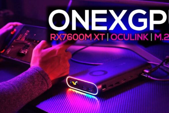 Внешнюю видеокарту OneXGPU с хранилищем представят 28 ноября за $600