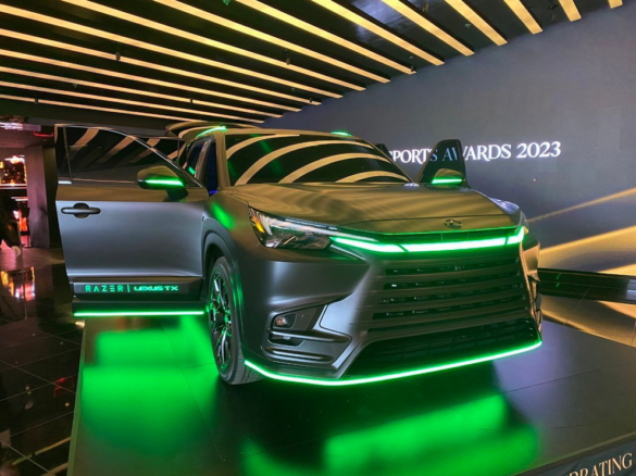 Razer представила первый игровой автомобиль Lexus TX с RGB-подсветкой