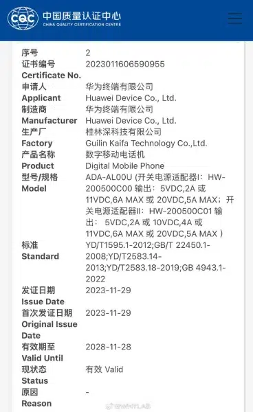 Huawei Nova Ultra