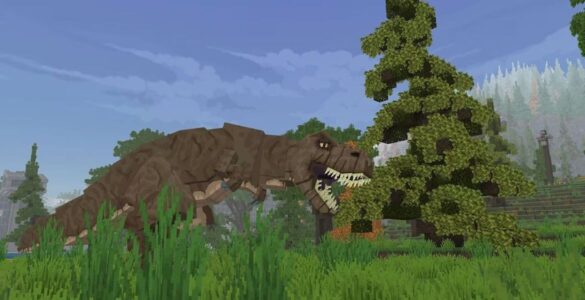 Расширение Minecraft приносит Jurassic World Adventures