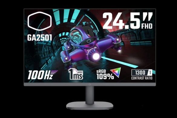 Cooler Master представляет в Европе игровой монитор GA2501 24,5 дюйма за 110 евро