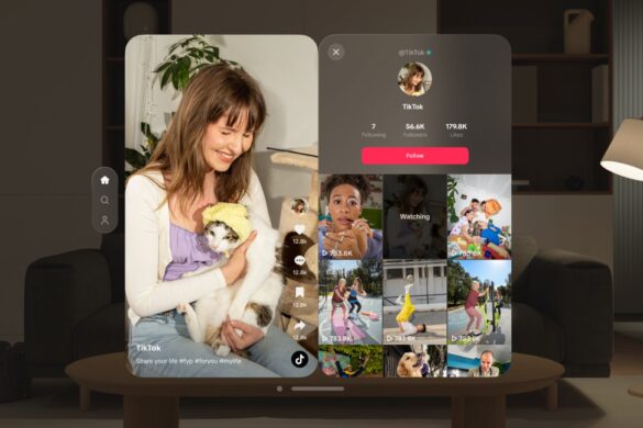 TikTok опережает YouTube и Netflix, выпустив своё приложение для Vision Pro