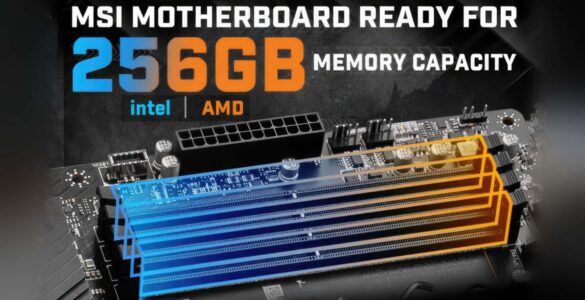 Материнские платы MSI на чипсетах AMD 600 и Intel 600/700 получили поддержку памяти DDR5 64 ГБ