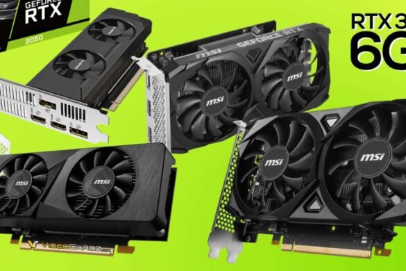 Nvidia представила видеокарту GeForce RTX 3050 6 ГБ без контакта питания