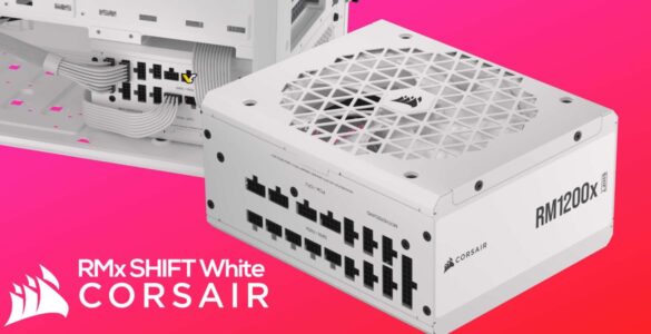 Corsair представляет белые блоки питания RMx SHIFT с боковыми коннекторами