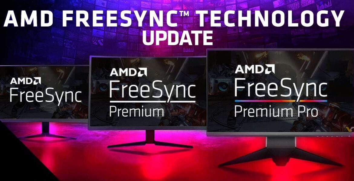 AMD обновляет спецификации FreeSync и требует 144 Гц для мониторов Full HD