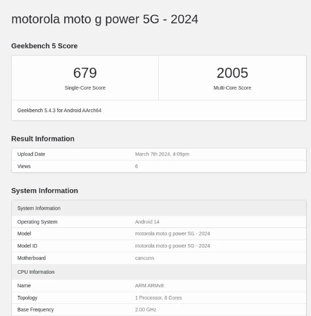 Moto G Power G