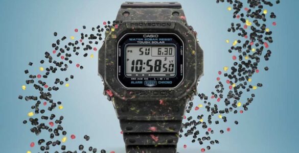 Casio представляет часы G-5600BG-1 Limited Edition Watch из переработанных материалов