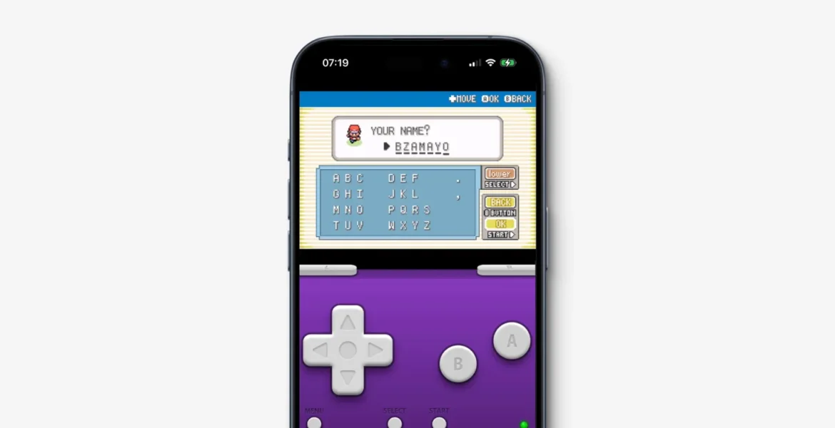 iPhone Game Boy эмулятор