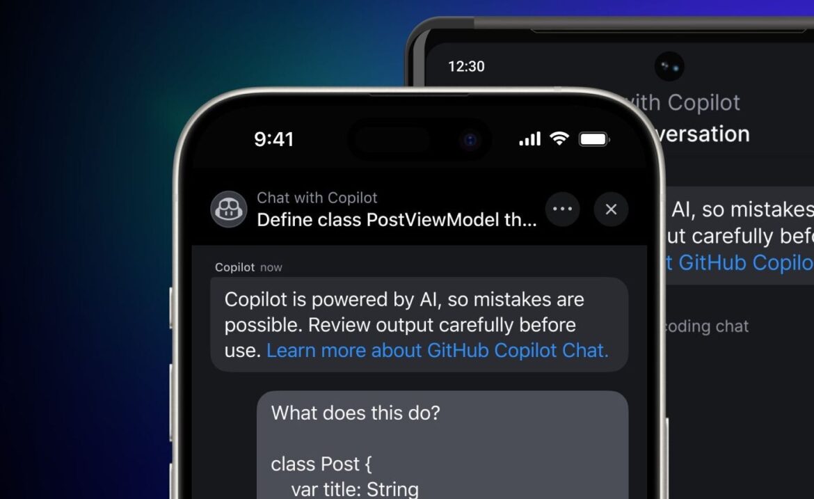 GitHub Copilot Chat стал доступен для пользователей iOS/Android