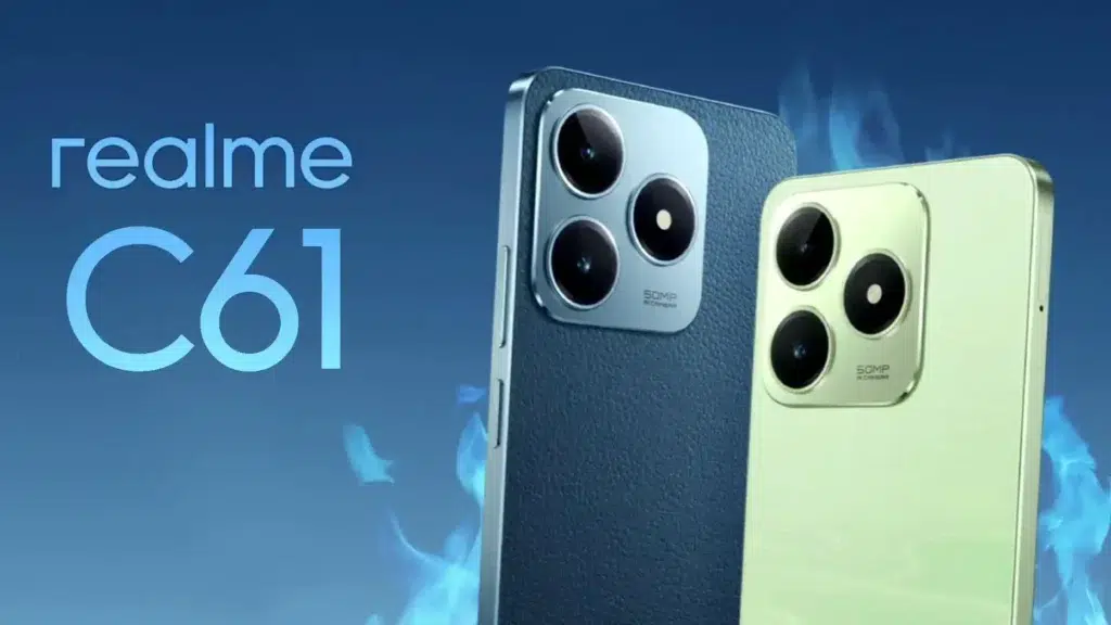 В сети появились рендеры, характеристики и цена на грядущий Realme C61 4G
