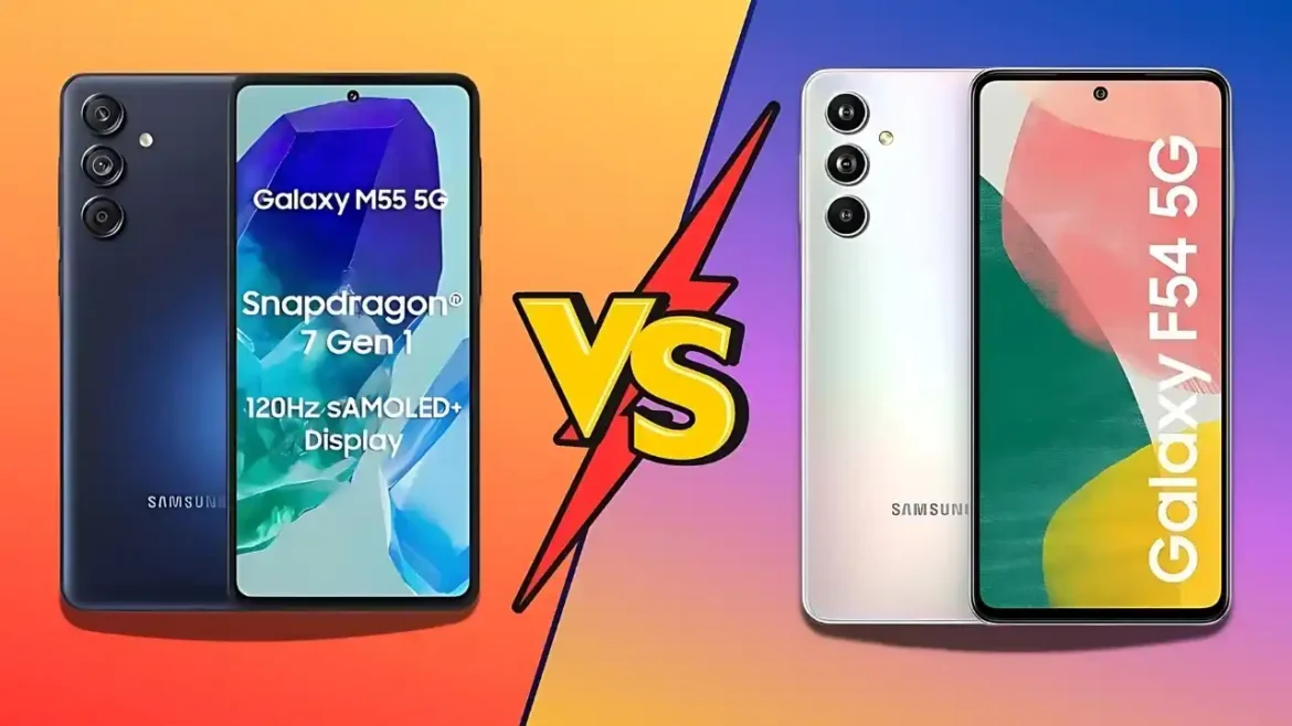Сравнение Samsung Galaxy M55 и Galaxy F54: какой смартфон лучше в 2024 году? 🆚