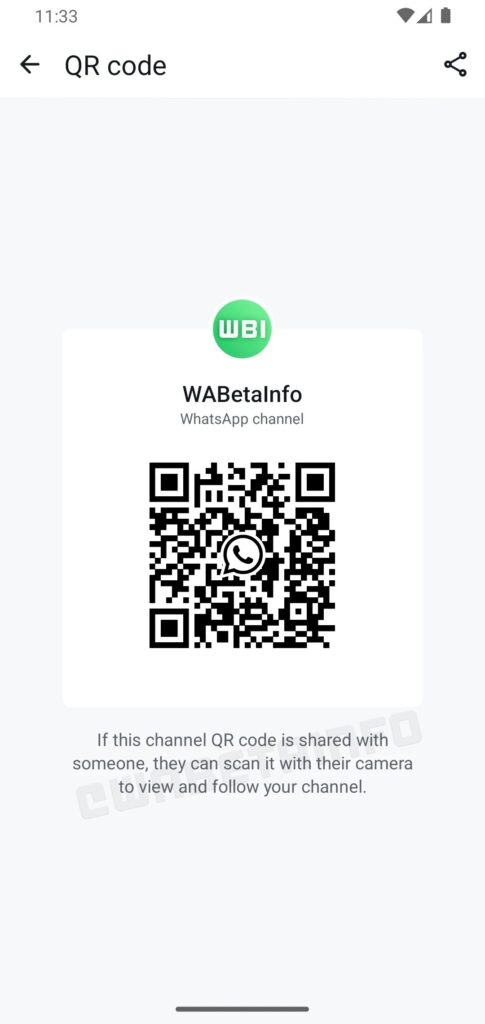 Whatsapp QR код канала