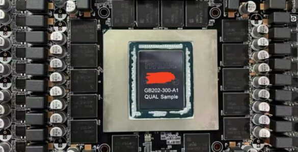 Появилось изображение видеокарты Nvidia GeForce RTX 5090 на GPU Blackwell GB202 с памятью GDDR7