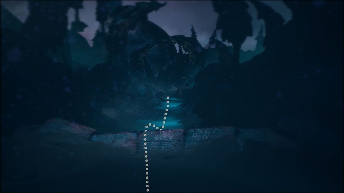 Обратный путь по уровням The Midnight Walk ограничен