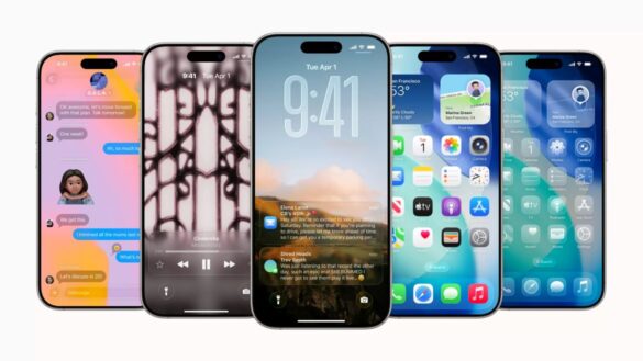 Apple показывает обновлённый интерфейс и новые функции iOS 26