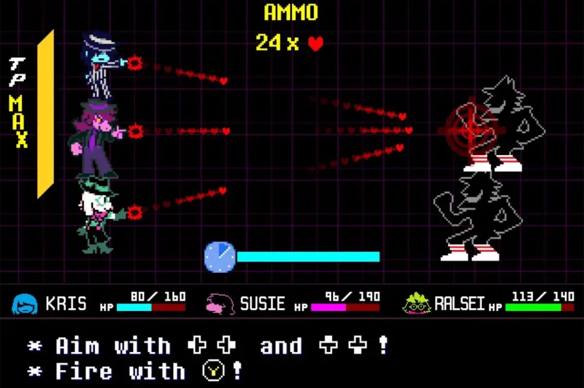 Список новобранцев для глав и в Deltarune