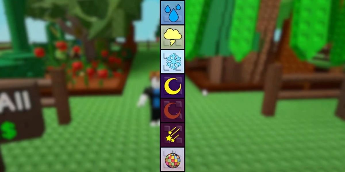 Типы погоды в Grow A Garden Полное руководство