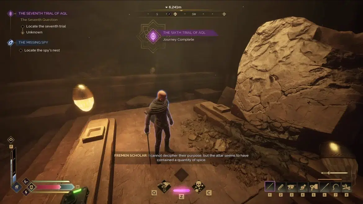 Прохождение шестого испытания AQL в Dune Awakening