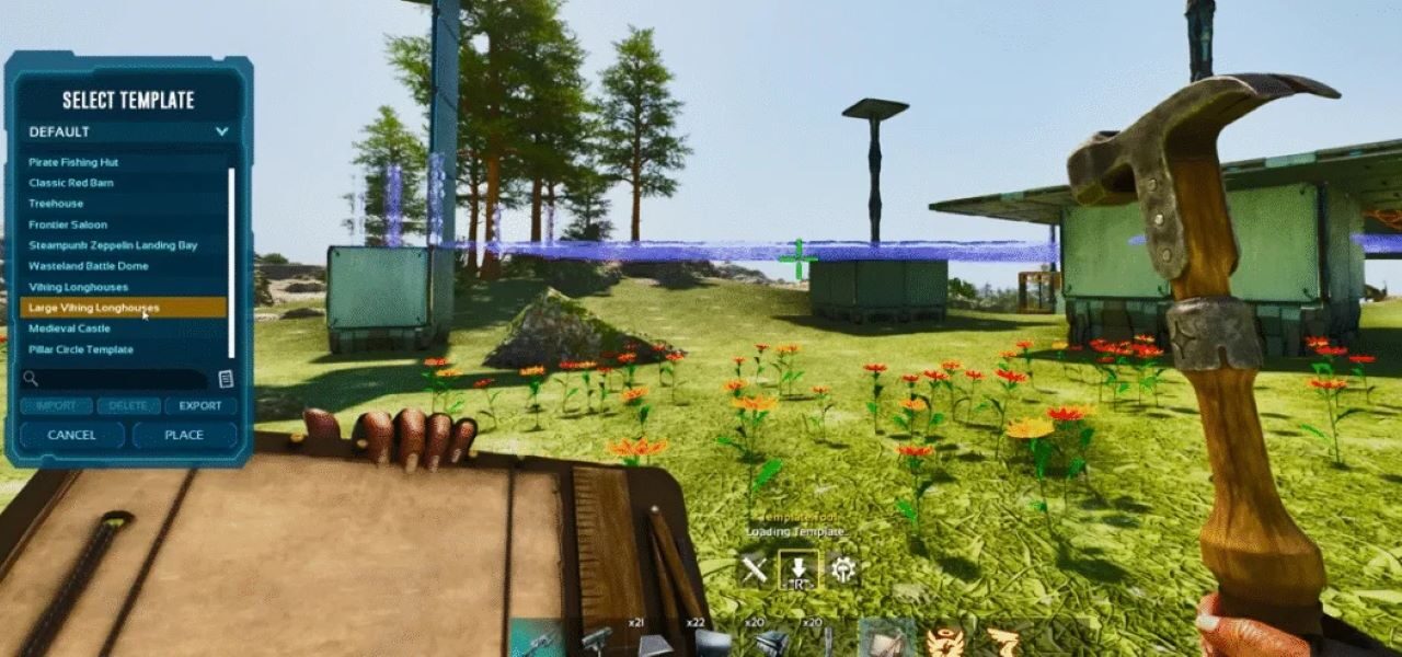 Как использовать молоток шаблонов в ARK: Survival Ascended