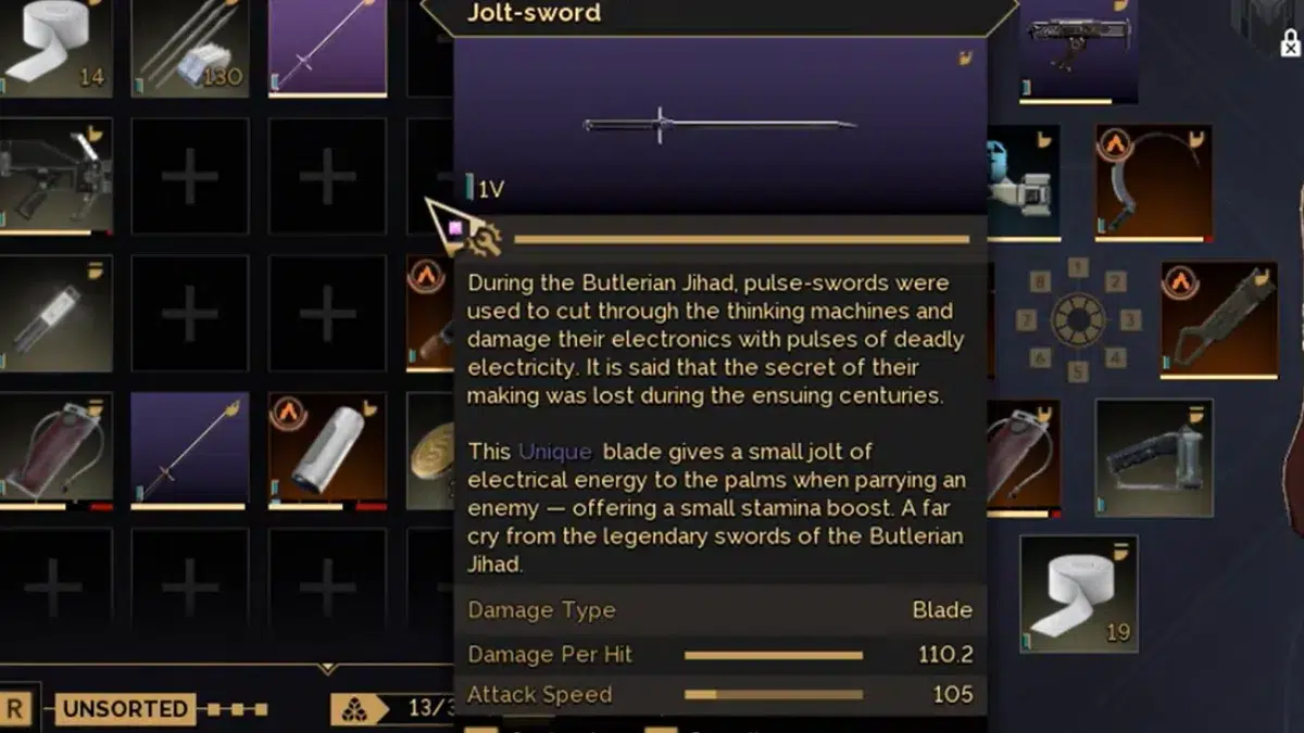 Как получить Меч Джолт в Dune Awakening