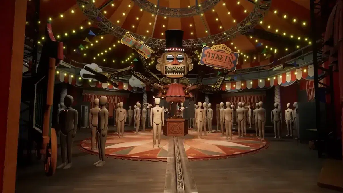 Как сбежать из Карнавального выставочного зала Большого Шатра в FNAF Secret of the Mimic