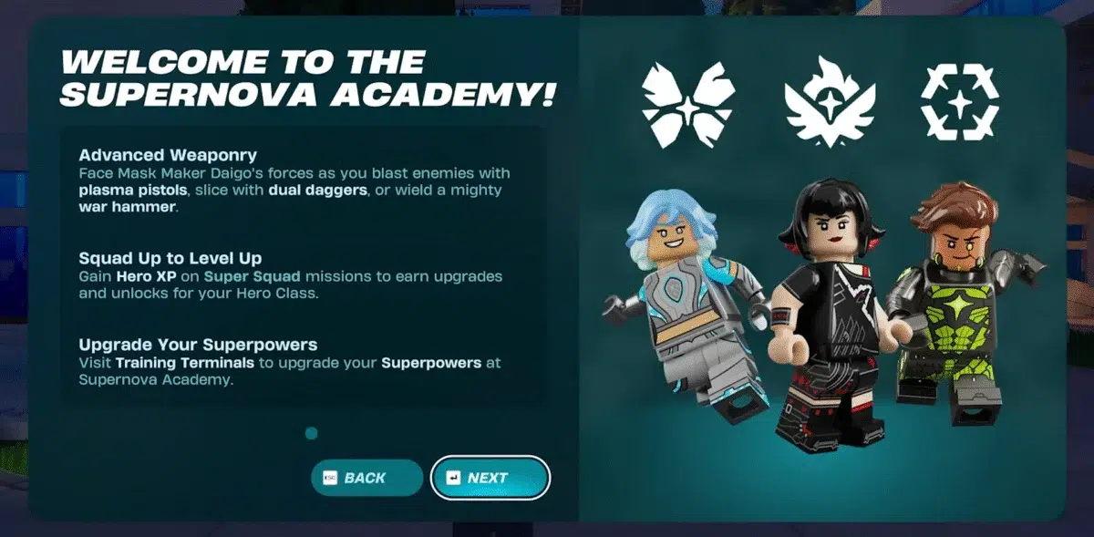 LEGO Fortnite Expeditions: Классы и оружие