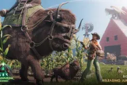 Как приручить гигантского бизона в ARK: Survival Ascended