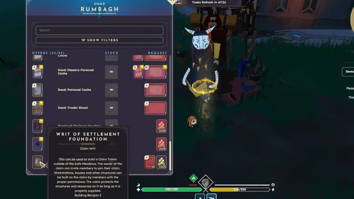 Как построить поселение в BitCraft Online Как построить поселение в BitCraft Online